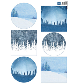 Marianne Design - Knipvel - VK9596 - Winter landscapes