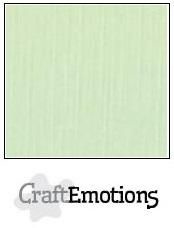 CraftEmotions linnenkarton groen 27x13,5cm 250gr