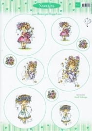 Card Topper Snoesjes - Zomer - 3DHM0054