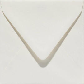 Papicolor Envelop vierk. 14cm anjerwit 105gr-CV 6 st 303903 - 140x140 mm