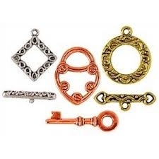 Steampunk Charms: Toggle Clasps