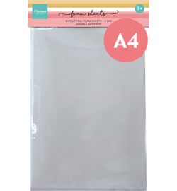 Marianne D LR0063 - Foam sheets- A4 - White 2 mm