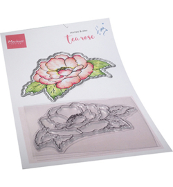 Marianne Design  - TC0891 - Tiny's Flowers - Tea rose