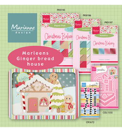 Marianne Design - Papier - PK9195 - Christmas Bakery by Marleen - A4