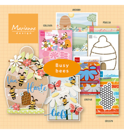 Marianne Design - Craftable - CR1579 - Art texture Honeycomb