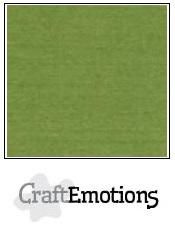 CraftEmotions linnenkarton mosgroen 27x13,5cm 250gr