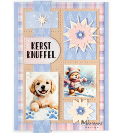 Marianne Design - VK9654 - Knipvel A4, Winter Stamp