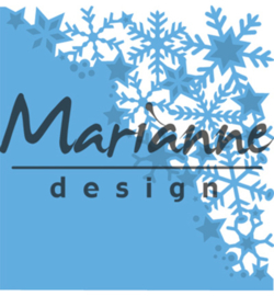 Marianne D Creatable Snowflakes corner LR0497 (niet meer in originele verpakking)