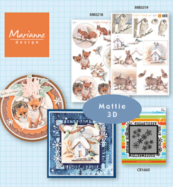 Marianne Design - Knipvel - MB0218 - Mattie's Mooiste - 3D Squirrel