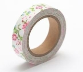 ScrapBerry's Cotton Tape With Floral Print 15 mm x 4 m (SCB490039)