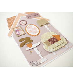 Marianne Design - Collectable - COL1567 - Picture frames by Marleen