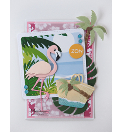 Marianne D Creatables LR0541 - Palm trees