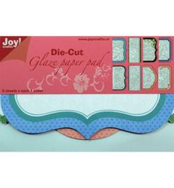 Joy! Crafts - 6013/0521 - Die-Cut Glaze Paper Pad
