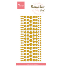 Marianne Design - PL4523 - Enamel Dots, Gold Glitter