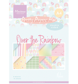 Marianne Design - Papier -  PK9188 - Over the rainbow by Marleen