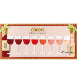 Marianne Design - Creatables - LR0820 - Wine tasting