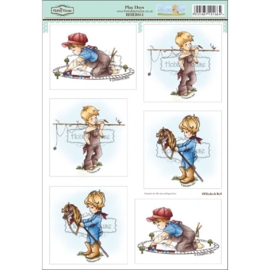 The Hobby House Wee Stamps - Play Days (HHEB011)