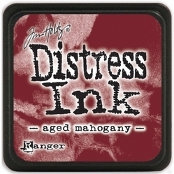 Tim Holtz distress mini ink aged mahogany