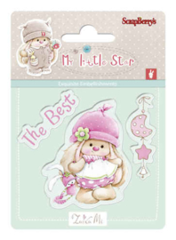 ScrapBerry's Bunny My Little Star - Set of stamps (7*7cm) - Best Bunny