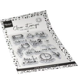 Marianne Design - CS1192 - Clear Stamp – Time for Tea