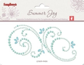 ScrapBerry's Pearls Swirl Summer Joy 1 6,5x12 cm (SCB341501)