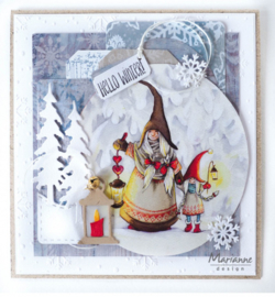 Marianne D Knipvel HK1707 - Hetty's Winter gnomes