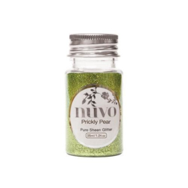 Nuvo Pure sheen glitter - prickly pear 35ml bottle 1102N