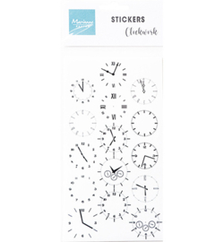 Marianne Design - Tekststickers - CA3185 - Clockwork