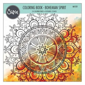 Sizzix Colouring Book - Bohemian Spirit 661531 Lindsey Serata