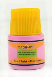 Cadence Opague Glas & Porselein verf Lichtroze 01 049 0031 0045 45 ml