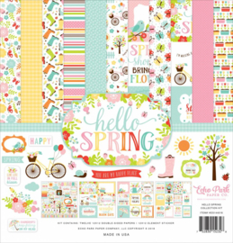 Echo Park Hello Spring 12x12 Inch Collection Kit (HES144016)