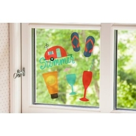 Printable Window Cling Material – Clear