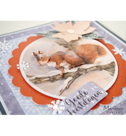 Marianne Design - Knipvel - MB0218 - Mattie's Mooiste - 3D Squirrel