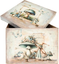 Marianne Design - Knipvel - FB2509 - Art Journaling spring set by Fairybells