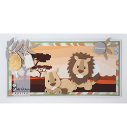 Marianne D Collectable COL1455 - Eline's lion/tiger