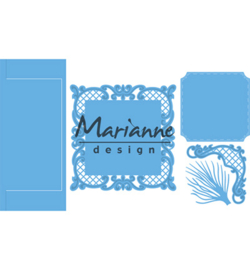 Marianne D Creatables LR0571 - Anja's vertical folding die (Square)
