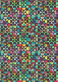 Flexfolie Design Kaleidoscope per m. (Rolbreedte 49 cm) (OP=OP)