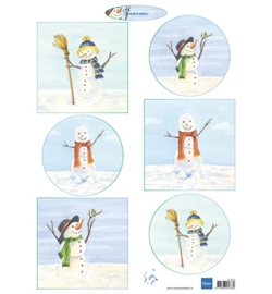 Marianne D Knipvel IT613 - Tiny's Snowmen