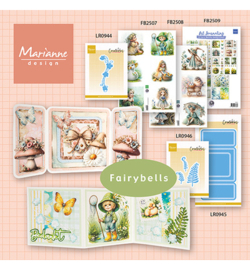 Marianne Design - Knipvel - FB2509 - Art Journaling spring set by Fairybells