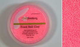 Foamball clay - luchtdrogende klei - roze 15gr