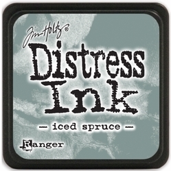 Tim Holtz distress mini ink iced spruce