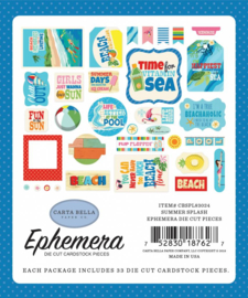 Carta Bella Summer Splash Ephemera