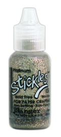 Ranger Stickles Glitter Glue 15ml - platinum SGG09696