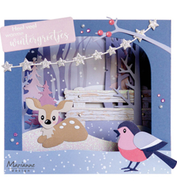 Marianne Design - Craftable - CR1637 - Box card small