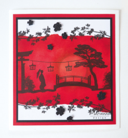 Marianne D Stempel CS1033 - Silhouette Sakura