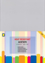 Acetate transparante sheets hitte bestendig A4 10vel