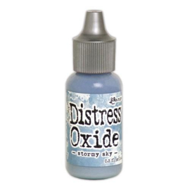 Ranger Distress Oxide Re- Inker 14 ml - Stormy Sky TDR57352 Tim Holtz