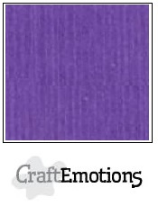 CraftEmotions linnenkarton - purper violet LHC-54 A4 250gr