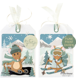 Marianne Design - Collectable - COL1558 - Winter sports accessories by Marleen