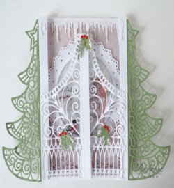 Marianne D Creatables LR0612 - Gate Folding dies – Christmas